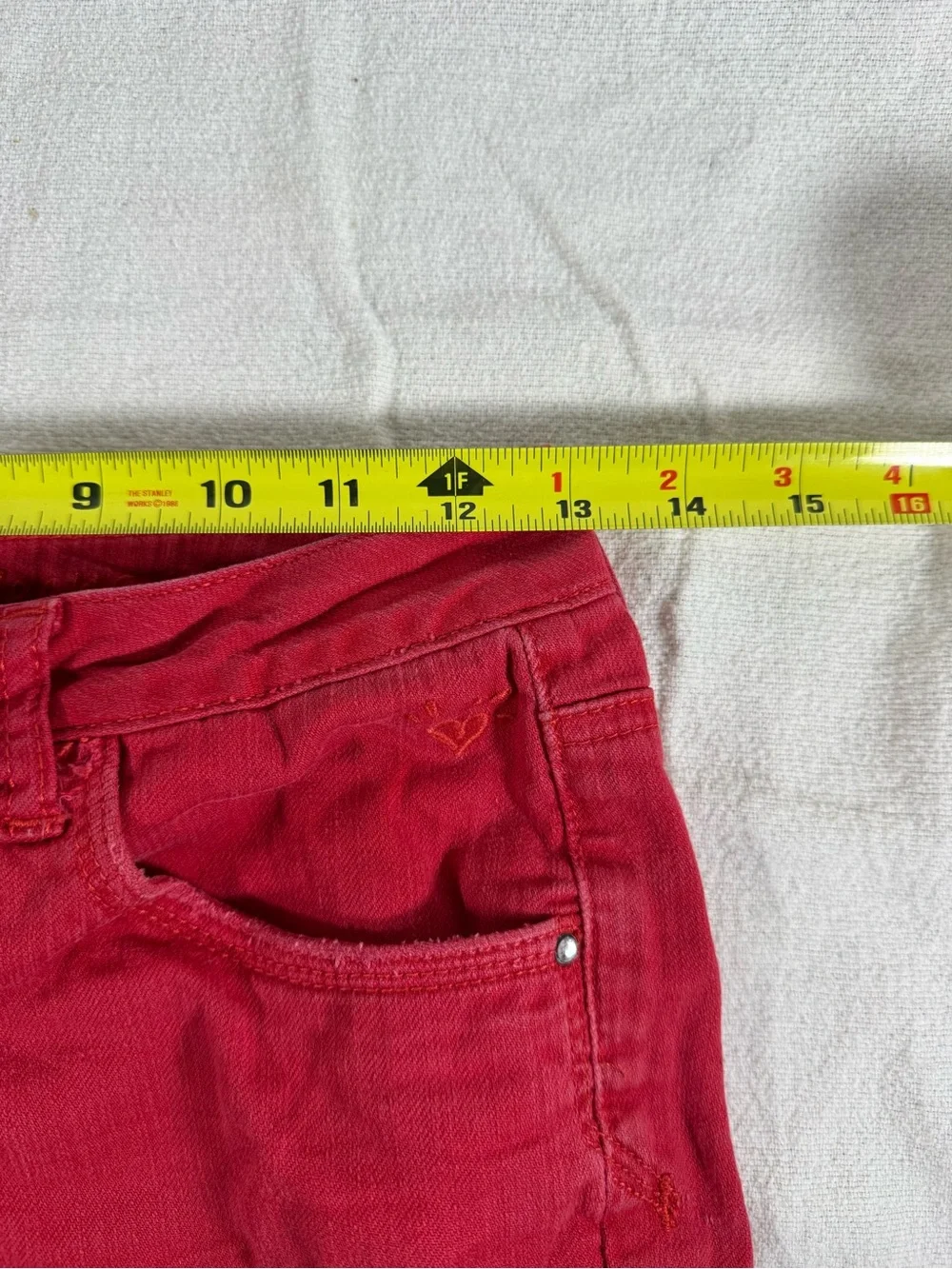 Justice Red Girls' Casual Cotton Shorts